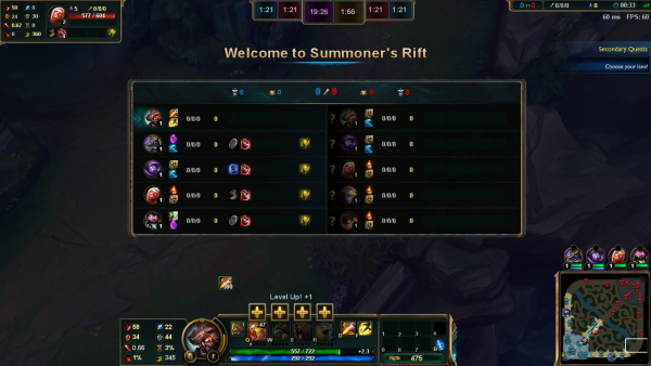 Simplified minimap / Bold font